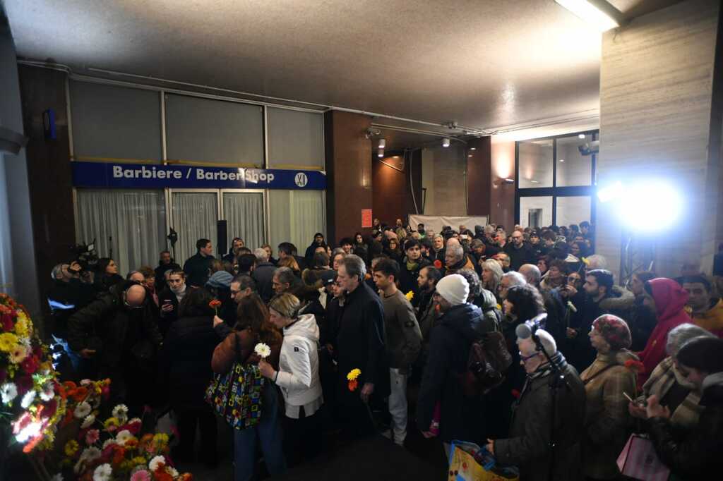 A la gare Termini de Rome, la mémoire de Modesta Valenti qui mourut faute de soins il y a 42 ans. 